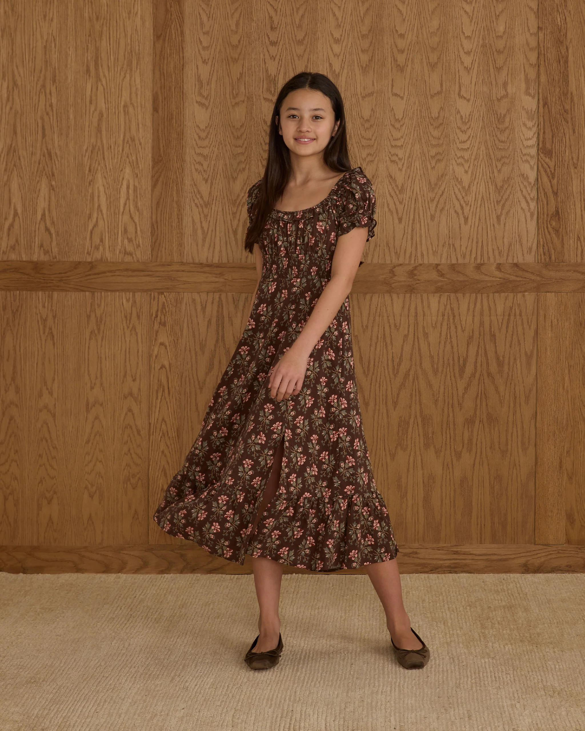 Teen Lana Dress Winter Floral