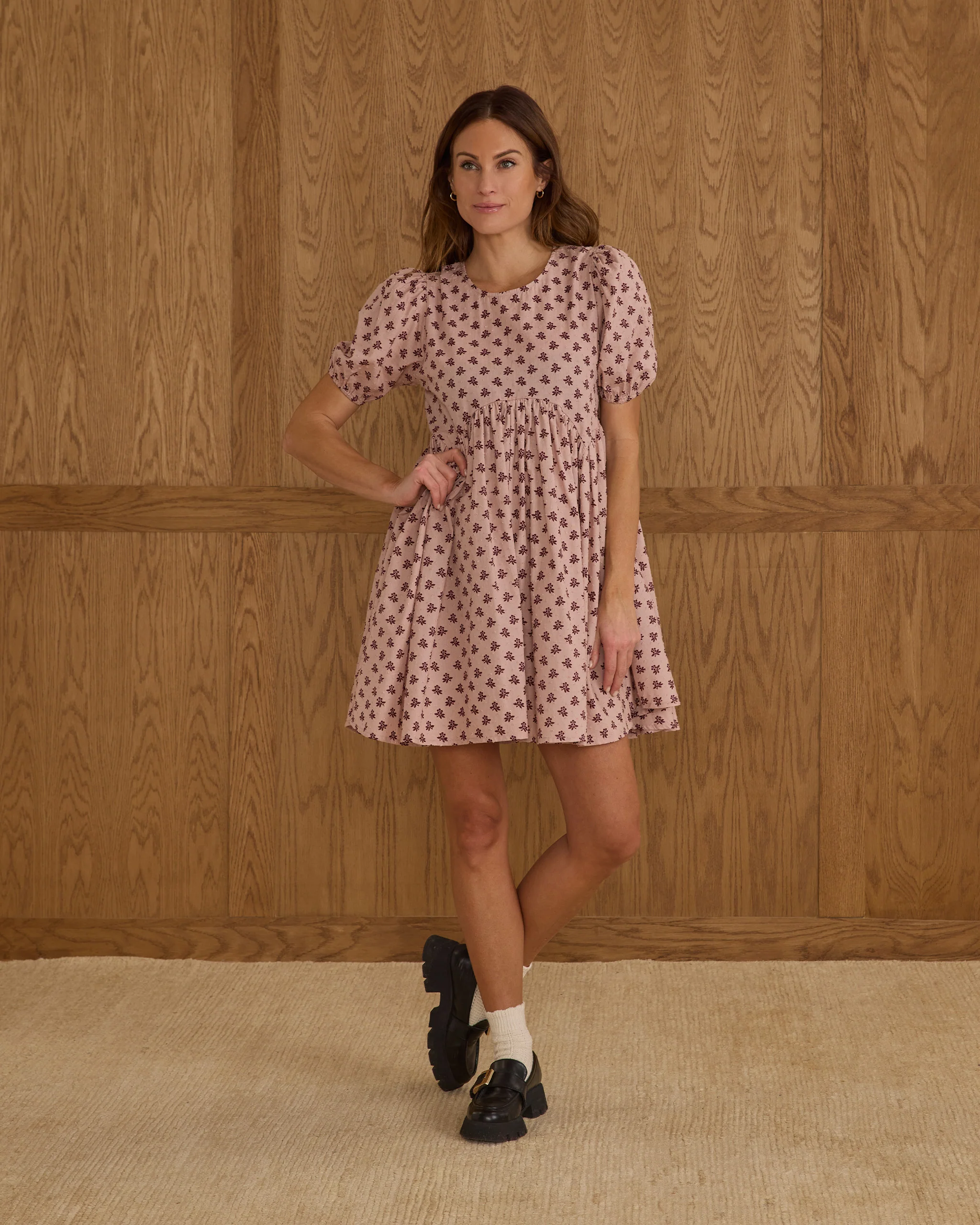 Women's Rose Dress Blush Fleur
